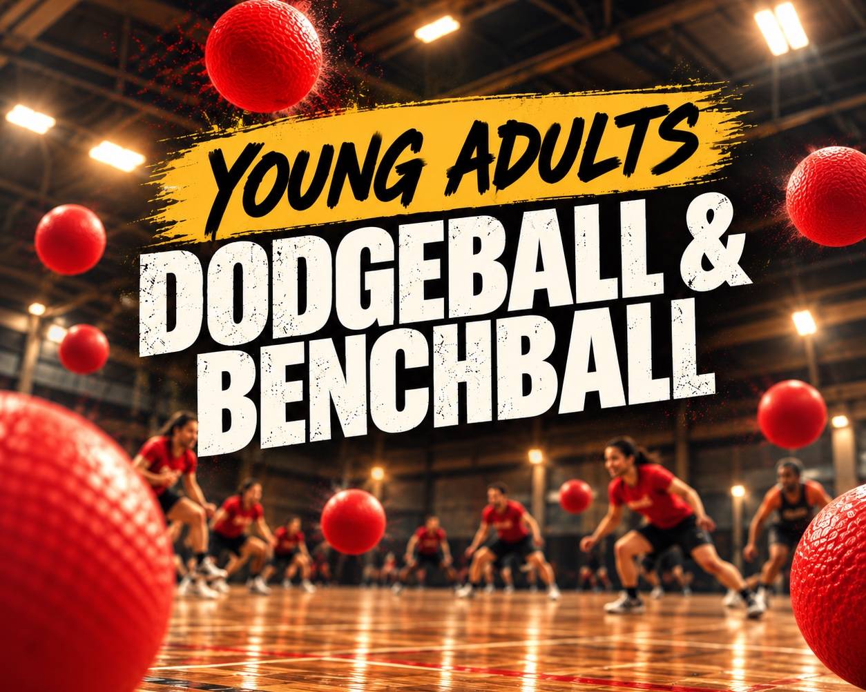 Young Adults Benchball & Dodgeball Games at Christ Central Church Taunton